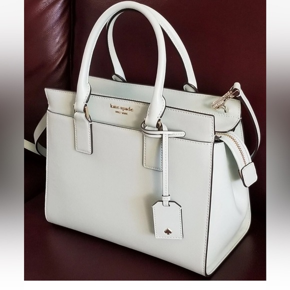 Kate Spade medium satchel pale blue - Picture 3 of 10
